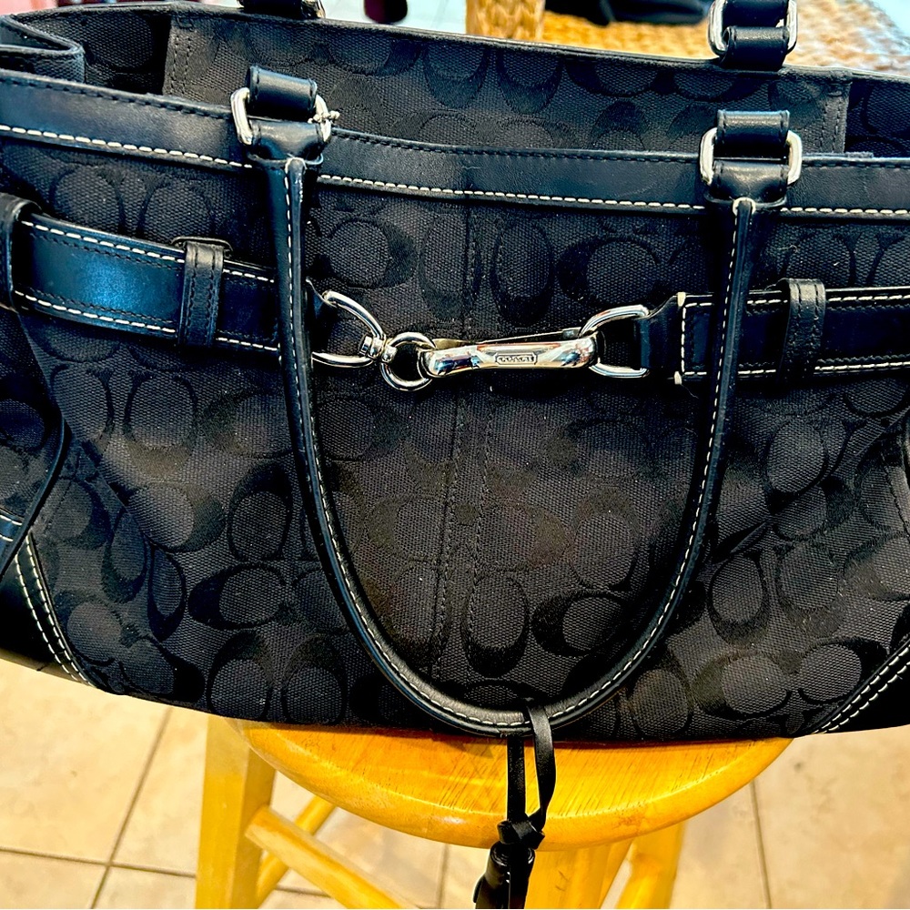 VTG Coach Canvas Bag